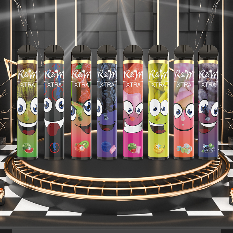 R & M Xtra 1600 Puffs 6% Vainas de nicotina Vape Dispositivo desechable