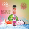 R & M XTRA 1600 Puffs 6% Nicotina Vape Dispositivo desechable | Goma de burbujas de sandía