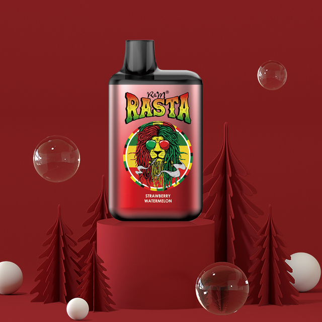 OEM logotipo vape desechable 5500puffs R&M Rasta 12 Sabores de buen gusto Mesh bobina electrónica cigarrillo al por mayor