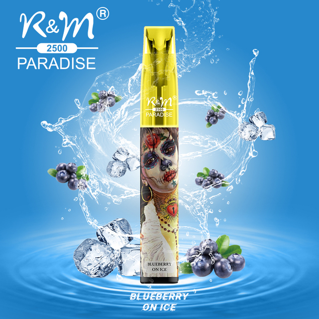 R&M Paradise Irlanda 2500 Puffs personalice la marca Vape desechable