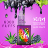 R&M Box Pro 6000 Puffs Sabor Vape 5% Salt Nicotine Air Bar Box Vape desechable 