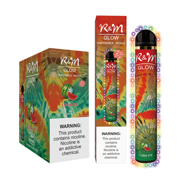 R&M Glow 2800 Puffs Rick y Morty Vape