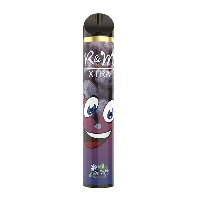 R & M XTRA 1600 Puffs 6% Nicotina Vape Vape Dispositivo desechable