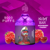  Últimas 9000 hojaldres rgb luz 16 sabores barra de elfo buen gusto original vapor desechable con forma de diamante