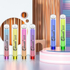 Europa UK LOGO OEM LOGO Custom Brand RGB Light 600puffs 2% 0% Salt Nicotina Geekbar Cristal Vapor desechable 