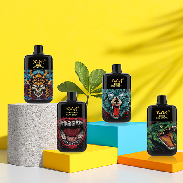 Al por mayor desechable I Vape Pen 6000 Puff Bar 0/2/5% Nicotine R&M Monster E Cigarrable desechable Puff Bar