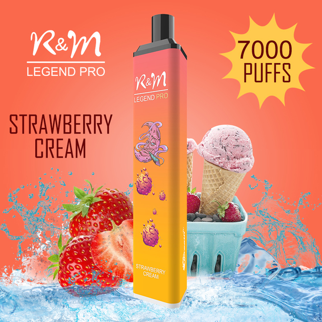 Crema de fresa | 5% nicotina | proveedor de vape desechable | distribuidor